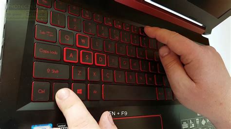 keyboard backlight settings acer nitro 5